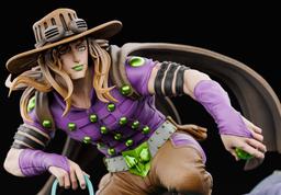 Jajiro Zeppeli del anime "Las extravagantes aventuras de JoJo" tendrá una estatua no oficial de CHIKARA Studio