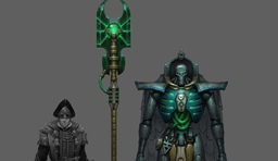 Necrones en Warhammer 40,000: Rogue Trader - Owlcat mostró un avance de la expansión The Infinite Museion