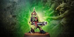 El equipo de Warhammer 40,000 mostró una miniatura de Gretchin y anunció un stream de unboxing del set "Armageddon"