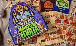 Abierta la preventa del juego de mesa de plataformas "Monstruos de Egipto": aventuras en la pirámide