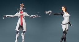 Abierta la preventa de las estatuas de Miranda y Mordin del universo Mass Effect de Dark Horse Direct