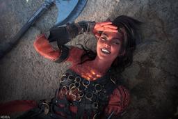 Cosplayer mostró a Karlach de Baldur's Gate 3 - la guerrera con alma ardiente
