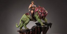 Iron Studios abre pedidos anticipados para la estatua de He-Man y Battle Cat de "Masters of the Universe"