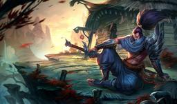 Jimei Palace presenta una nueva estatua del espadachín Yasuo del universo League of Legends