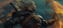 CDPR presentó un póster en ruso para celebrar el aniversario de la expansión The Witcher 3: Blood and Wine