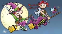 Abierto el pedido anticipado para el set de cartas "Brujas" de "Munchkin" - un aquelarre en escobas chirriantes
