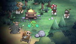 Un juego de supervivencia con magia y gráficos de dibujos animados al estilo Cuphead ha sido lanzado en Steam