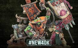 El equipo de Games Workshop pintó las miniaturas del set de inicio "Armageddon" para Warhammer 40,000