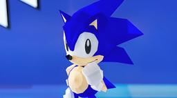 Abierta la preventa de la estatua de Sonic de baja poligonización de Sonic the Fighters de Good Smile Company