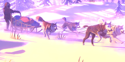 Steam regala un juego de supervivencia en Alaska con perros de trineo