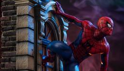Iron Studios abre pedidos anticipados para la estatua de Peter Parker de la película "Spider-Man: Un Nuevo Día"