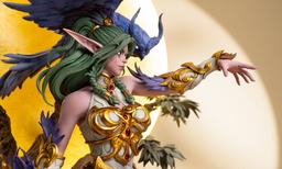 HEX Collectibles представила статую Тиранды Шелест Ветра с совой Дори'тур из Hearthstone