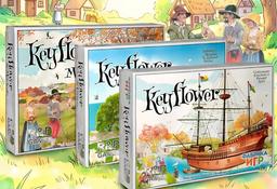 Открылся предаказ на новый тираж настольной игры Keyflower и два дополнения для неё
