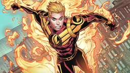 "Vision Quest" May Bring Back Forgotten Human Torch - Fans Examine D23 Stand