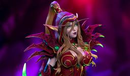 HEX Collectibles открыла предзаказ на статую разбойницы Валиры Сангвинар из Hearthstone