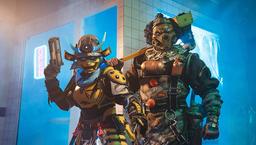 Косплееры воплотили образы Рейф и Каустика из Apex Legends в альтернативных скинах