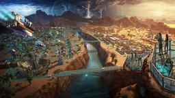 La ciudad del futuro en peligro: el simulador de construcción de ciudades XIRI: Oasis Cities propone sobrevivir a toda costa