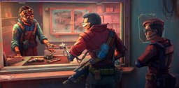 Cyberpunk Shopkeeper Sim Demo for Illegal Goods Becomes a Steam Hit - Full Version Release Date for Probably Stolen Announced
