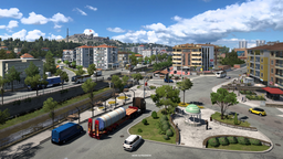 Carreteras de Turquía en Euro Truck Simulator 2: el desarrollador mostró prototipos de intercambiadores de carreteras