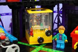 A set with six functional arcade machines and a game room appeared on LEGO Ideas