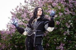 Cosplayer mostró a Yennefer de "The Witcher 3" - la amada de Geralt y madre adoptiva de Ciri