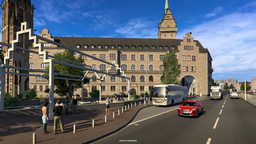 Недовольные пассажиры будут возмущаться в Euro Truck Simulator 2 — новый геймплей на автобусах из DLC Coaches