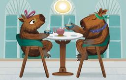 Para los amantes de las verduras, el café y los carpinchos: se abrieron los pedidos anticipados de los juegos de mesa "Café Baras" y "Diced Veggies"