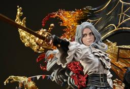 Bard Studio y Corgi Progkit Studio mostraron una estatua no oficial de Maëlle de Clair Obscur: Expedition 33