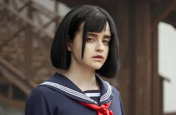 Lucha contra las expectativas: la modelo encarnó la imagen de Hinako Shimizu del horror Silent Hill f