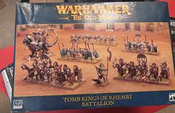 Aparecen en línea fotos del nuevo set de inicio de los Reyes Funerarios de Khemri para Warhammer: The Old World - filtración