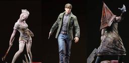 Prime 1 Studio muestra estatuas de Pyramid Head, James Sunderland y las enfermeras Bubble Head del remake de Silent Hill 2