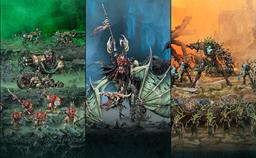 Los autores de Warhammer Age of Sigmar mostraron cajas de batallón con Sylvaneth, Skaven, Vampiros y Troggoths