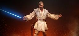 "¡Se acabó, Anakin! ¡Yo estoy por encima de ti!": Hot Toys muestra una nueva figura de Obi-Wan Kenobi de "Star Wars"