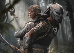 ¡"La cacería ha comenzado!": Iron Studios abre la preventa de la estatua de Dak y Thia de la película "Predator: Badlands"