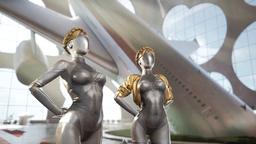Bailarinas robotizadas: La Fábrica Imperial de Porcelana lanzará esculturas de las gemelas de Atomic Heart