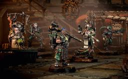 Los autores del juego de mesa Warhammer: Necromunda mostraron un set con modelos de plástico de "Secuaces"