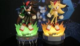 Forma de vida perfecta: First 4 Figures abre la preventa de estatuas de Shadow y Super Shadow de Sonic Adventure 2