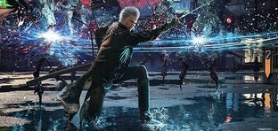 Devil May Cry 5 с молниеносной загрузкой на PS5. Игра загружается в 6 раз быстрее по сравнению с PS4