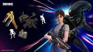Рипли и Ксеноморф из «Чужого» забрели в Fortnite