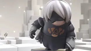 2B изменилась за лето. Героиня NieR: Automata набрала вес и отправилась в Fall Guys