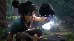 Девочка в лесу и лук — смотрим игровой процесс Kena: Bridge Of Spirits