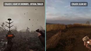 Новое поколение. Видео сравнение графики «S.T.A.L.K.E.R. 2: Сердце Чернобыля» с другими играми серии