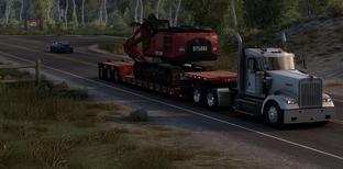 Видео: 20 минут езды по Wyoming — демонстрация игрового процесса American Truck Simulator