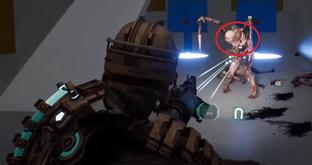 В ремейке Dead Space от некроморфов можно отрывать куски мяса и обнажать кости