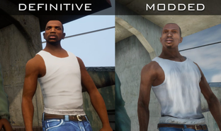 В GTA San Andreas улучшили графику с помощью мода и сравнили с официальным ремастером от Rockstar