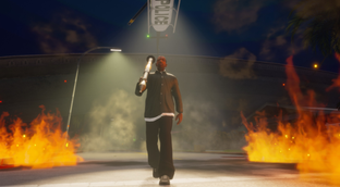 СиДжей в огне и другие скриншоты Grand Theft Auto: The Trilogy