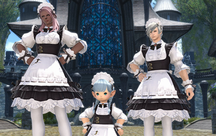 Square Enix добавила в Final Fantasy XIV мальчиков-зайчиков и отключила гендерную блокировку для униформы горничной и других нарядов