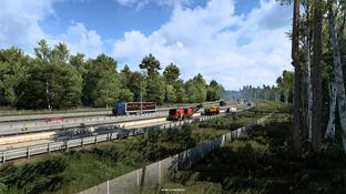 Берёзки и сосёнки в Euro Truck Simulator 2. Любуемся лесами России на скриншотах нового дополнения