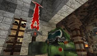 В Minecraft создали шутер по мотивам Doom