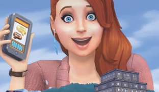 Сообщество The Sims 4 в ужасе от одержимой женщины-демона, которая расположилась в главном меню игры